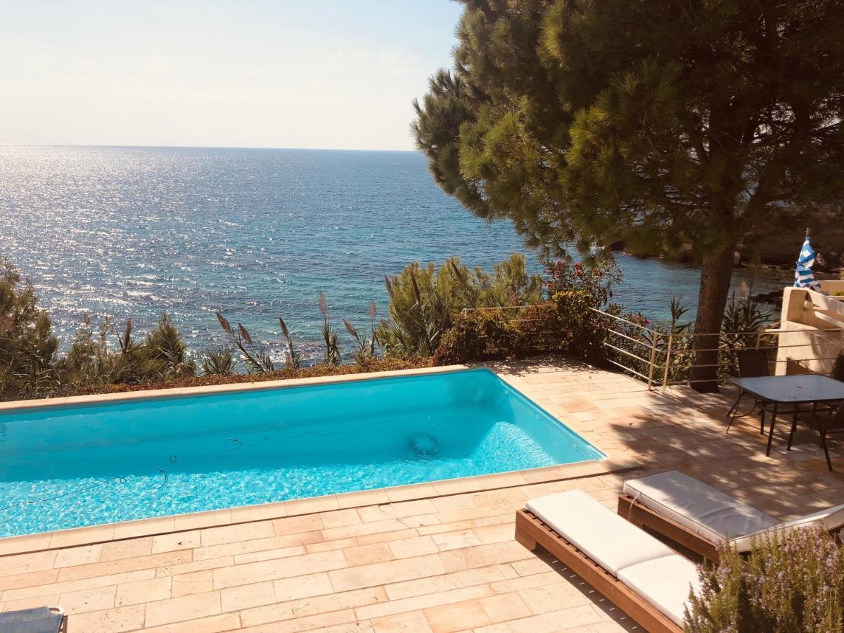Villaparadiso Beach Front Villa Makris Gialos Аргостолион Экстерьер фото